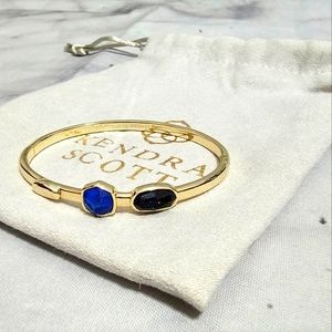 Kendra Scott Davie Bangle Bracelet in Blue Mix